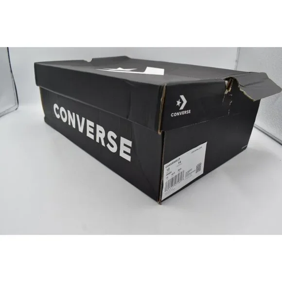 Converse Mens 12 Chuck Taylor All Star Black Grey Patchwork High Top Sneakers - Picture 12 of 13